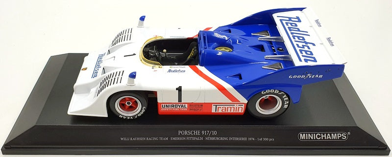 Minichamps 1/18 Scale Diecast 155 746501 Porsche 917/10 Kauhsen E.Fittipaldi '74