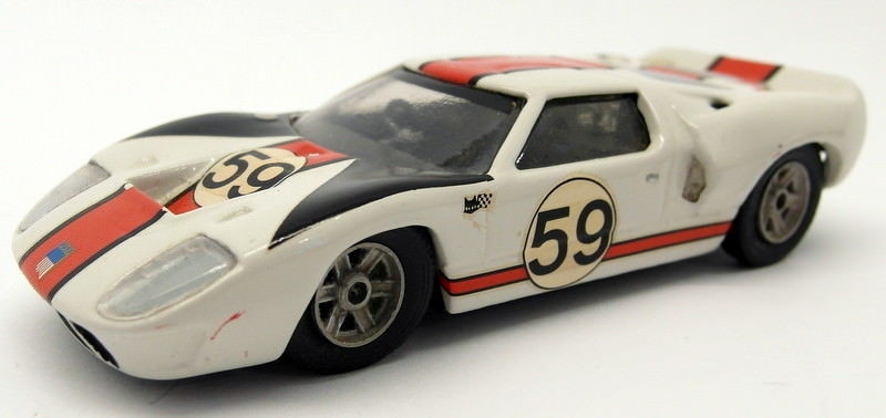 Unbranded 1/43 scale White Metal - 20MAR2018F Ford GT40 #59 Race Car