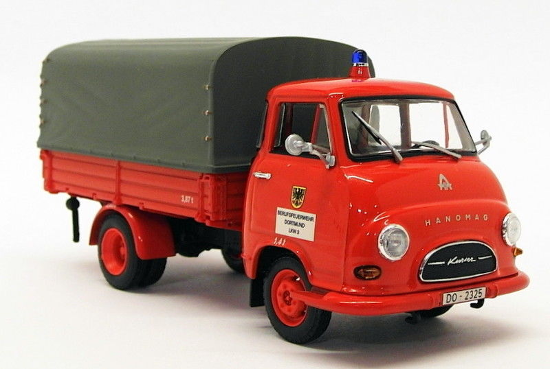 Minichamps 1/43 Scale 439 154090 - Hanomag Kurier Feuerwehr Dortmund