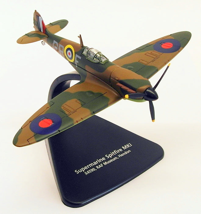 Oxford Diecast 1/72 Scale AC087 - Supermarine Spitfire MkI X4590 RAF Hendon