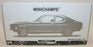 Minichamps 1/18 Diecast Car 150 089077 Ford Capri MK1 RS2600 1970 Orange / Black