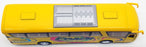 Kinsfun 18cm Long Coach KS7101 - Coach Pull Back And Go - Yellow