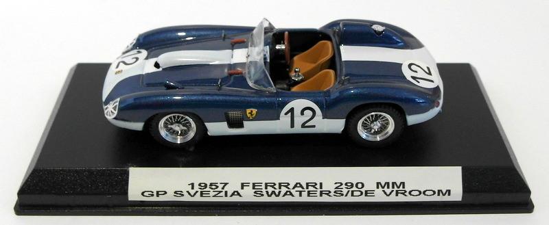 Art Model 1/43 Scale ART072 - Ferrari 290 MM GP Svezia 1957 - Swaters-De Vroom
