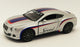 2012 Bentley Cont GT Speed - Silver - Kinsmart Pull Back & Go Metal Model Car