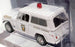 Greenlight 1/64 Scale Model Police Car 42920A - 1969 Jeep Jeepster - White