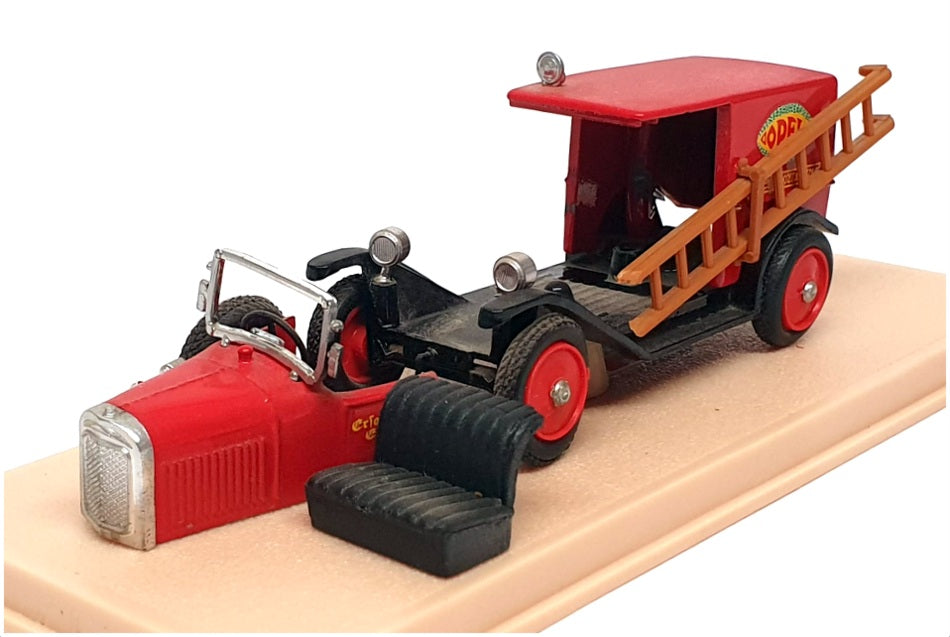 Eligor 1/43 Scale 1095b - 1925 Opel Laubfrosch Pompiers Rudesheim - Red