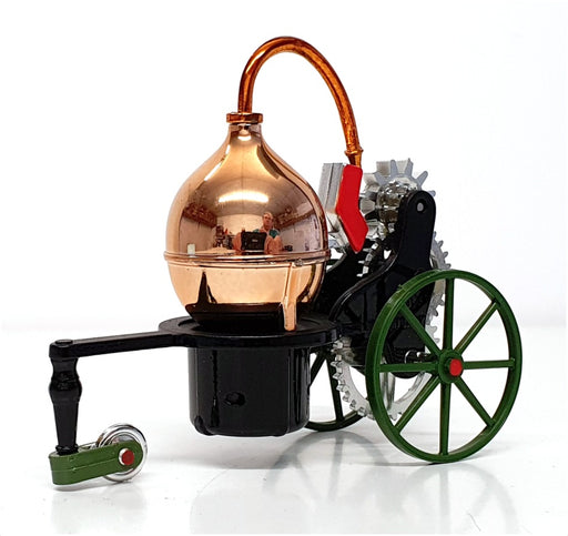 Brumm Old Fire 1/43 Scale X6 - 1681 Veicolo Di Verbiest - Black/Green