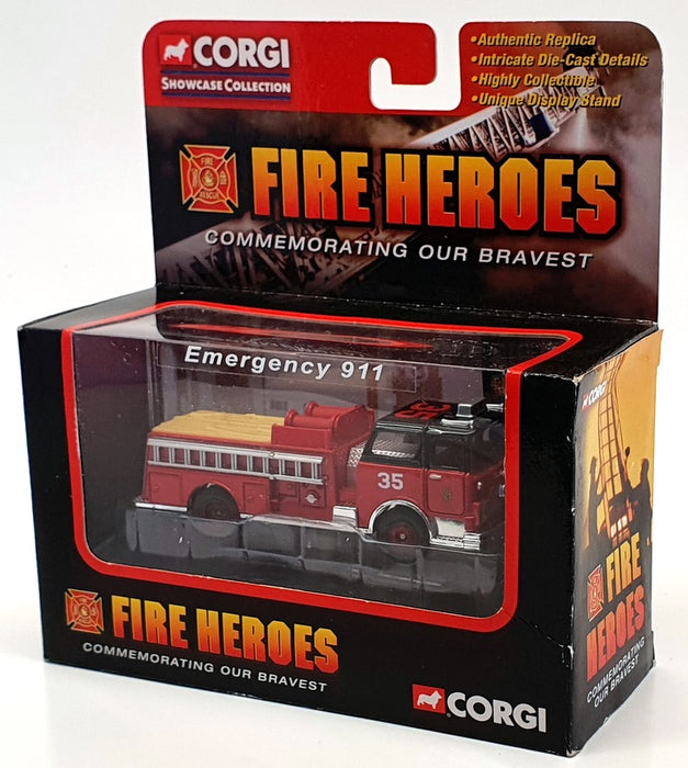 Corgi 10cm Long Fire Truck CS90232 - Mack CF Pumper Chicago Fire Department