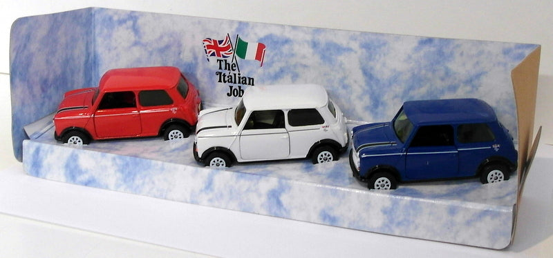 Corgi 1/36 Scale 94171 - Austin Mini 3 Model Set The Italian Job Special Edition
