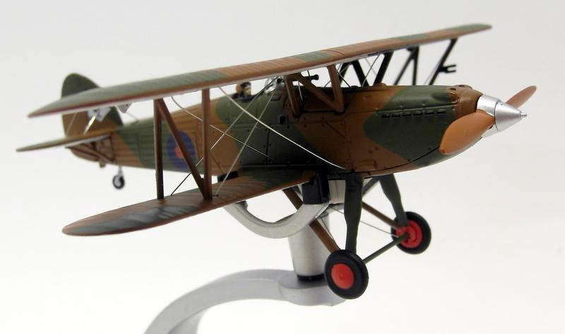 Corgi 1/72 Scale diecast - AA27302 Hawker Fury 43SQN RAF Munich Crisis 1938