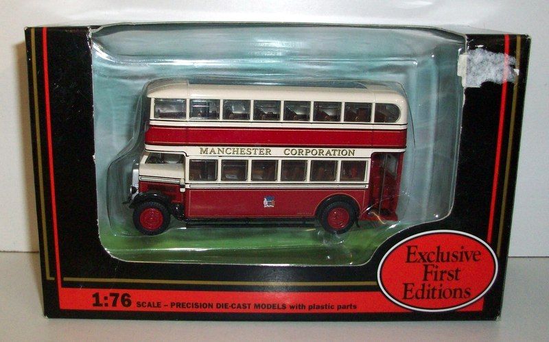 Efe 1/76 Scale 27306 Leyland TD1 closed rear Manchester Corporation
