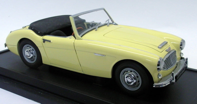 Kyosho 1/18 Scale - 08144Y Austin Healey 100 Six Pale Yellow