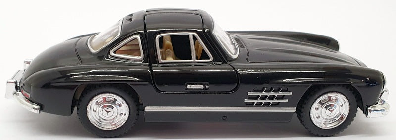 Kinsmart 1/36 Scale KT5346D - Mercedes Benz 300 SL Coupe Pull Back and Go -Black