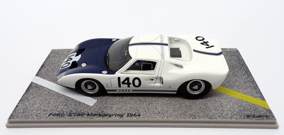 Bizarre 1/43 Scale Model Car BZ269 - Ford GT40 - #140 Nurburgring 1964
