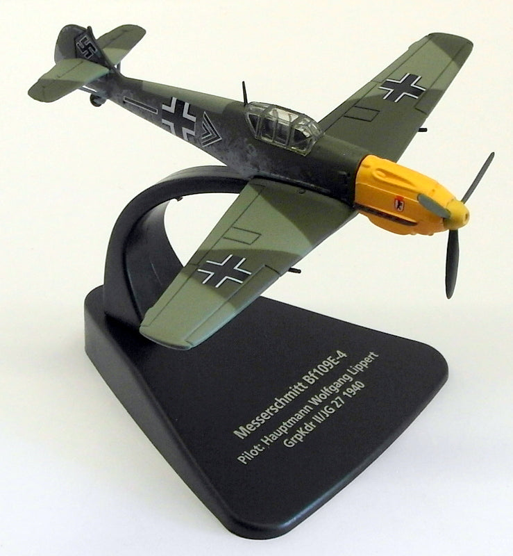 Oxford Diecast 1/72 Scale AC002 - Messerschmitt Bf109E-4 - Pilot HW.Lippert 1940