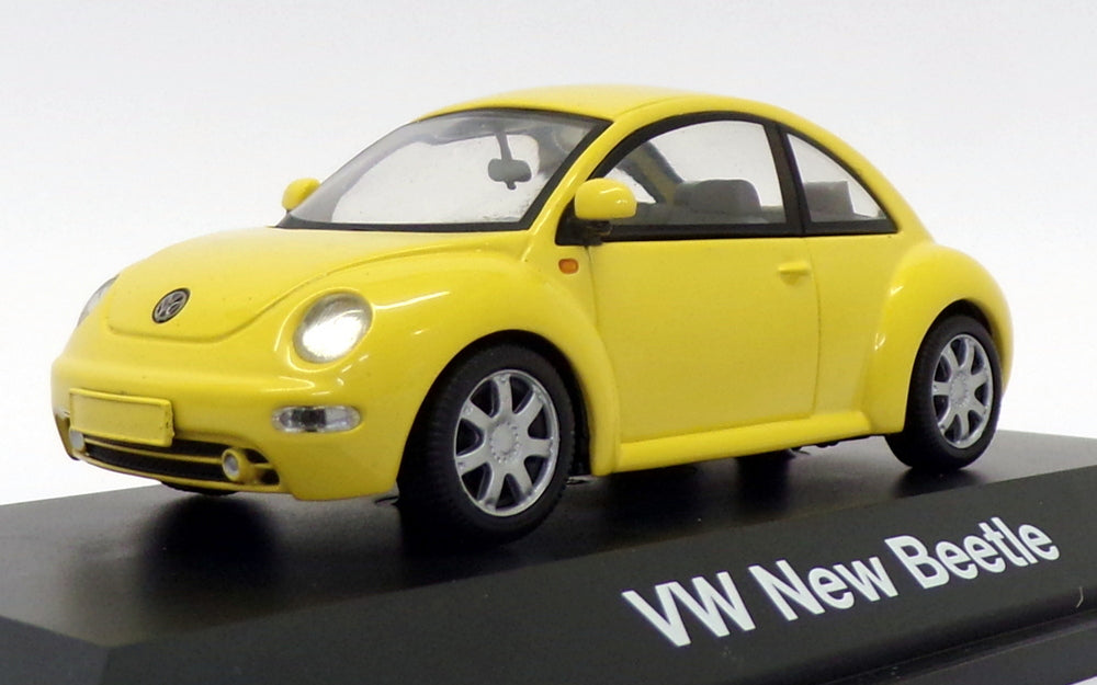Schuco 1/43 Scale Model Car 04532 - VW New Beetle - Yellow