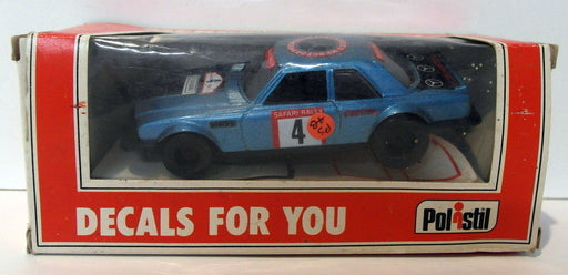 Polistil 1/40 Scale Vintage Diecast  E2008 Mercedes Benz 450 SLC Rally blue