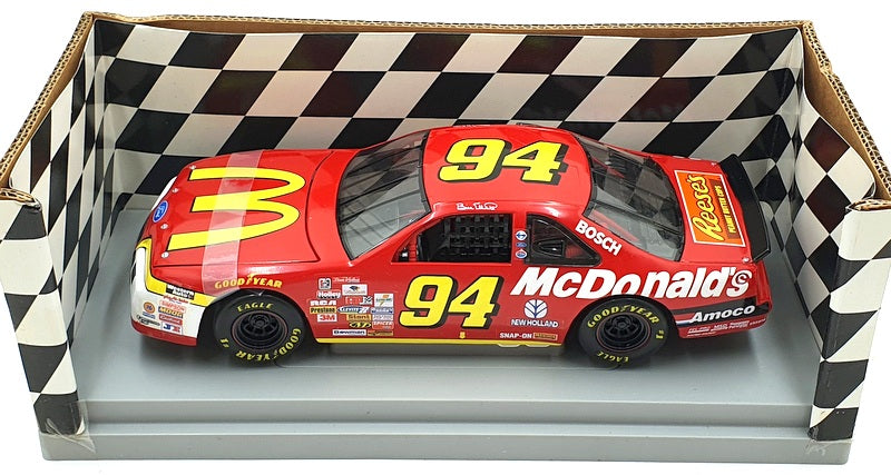 Ertl 1/18 Scale Diecast 7799 - 1997 Ford Thunderbird McDonalds #94 Red