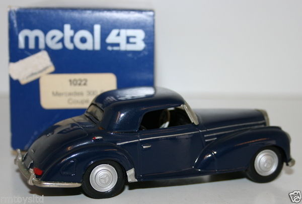 WESTERN MODELS 1/43 PROTOTYPE METAL 43 - 1022 - MERCEDES 30 S COUPE - BLUE