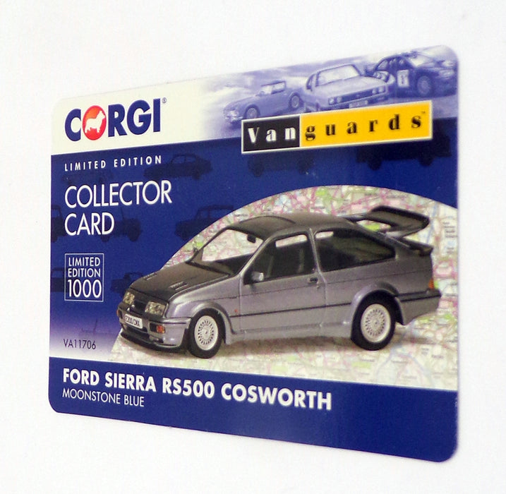 Vanguards 1/43 Scale VA11706 - Ford Sierra RS 500 Cosworth - Moonstone Blue