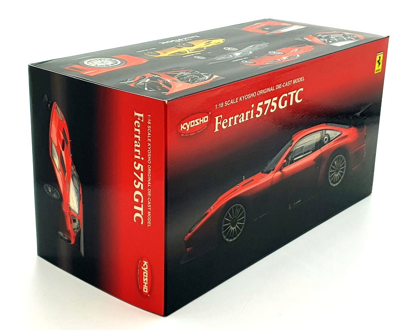 Kyosho 1/18 Scale 08391B - Ferrari 575GTC 2004 - Black