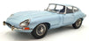 Kyosho 1/18 Scale Diecast 08954SBL - Jaguar E-type Coupe - Silver Blue