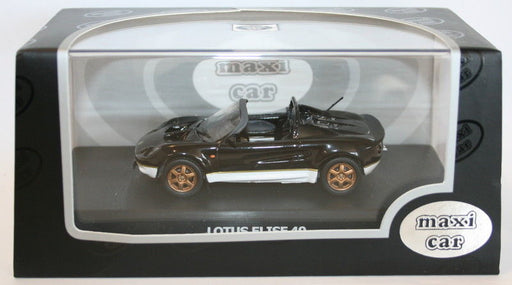 MAXI CAR 1/43 - 10143 LOTUS ELISE 49 - BLACK / WHITE