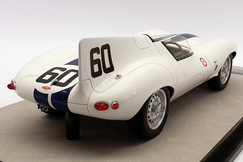 Tecnomodel 1/18 Scale TM18-157B Jaguar D Type Watkins Glen 1955 #60 Win Johnston