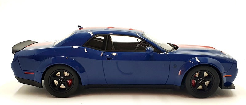 GT Spirit 1/18 Scale GT362 - Dodge Challenger Super Stock - Blue