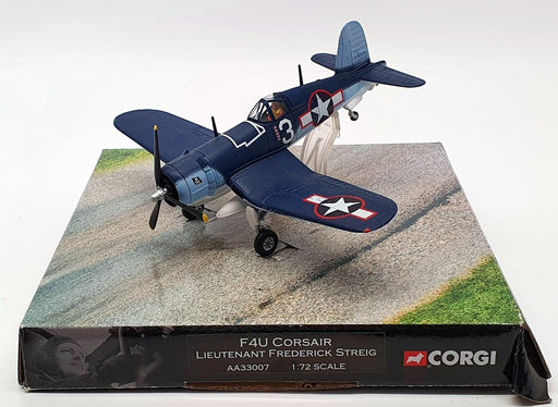 Corgi 1/72 Scale AA33007 - F4U Corsair Lieutenant Frederick Streig