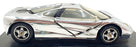 Maisto 1/18 Scale Diecast CHMC2 - Chrome Plated McLaren F1 1993 + Plinth