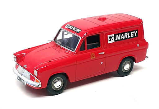 Vanguards 1/43 Scale VA00415 - Ford Anglia Van Marley Tiles - Red
