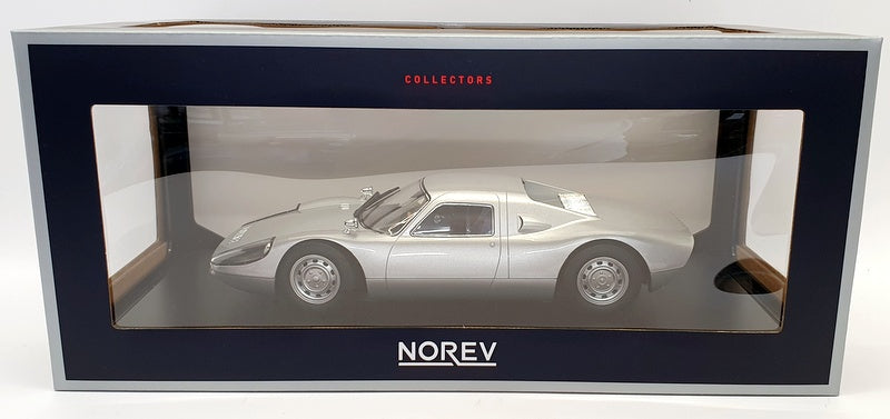 Norev 1/18 Scale Model 187440 - 1964 Porsche 904 GTS - Silver