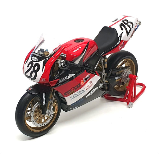 Minichamps 1/12 Scale 122 031228 - Ducati 998RS Motorbike - S. Foti WSB 2003