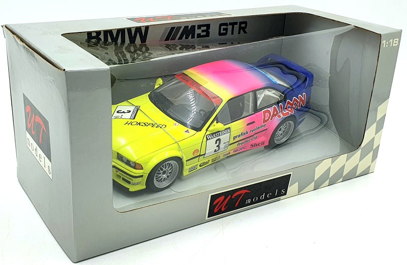 UT Models 1/18 Scale diecast 39371 - BMW M3 GTR K. Nissen 1993 #3 