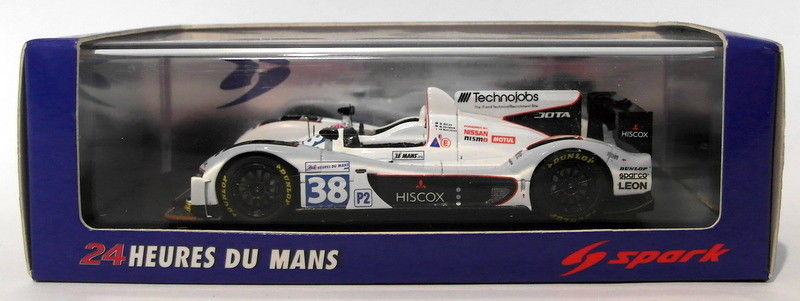 Spark 1/43 Scale Resin S3718 - Zytek Z11SN Nissan #38 Jota Le Mans 2012