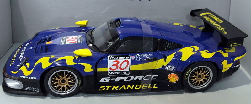 UT 1/18 Scale diecast - 39723 Porsche 911 GT1 1997 Wallinder Greasley Lister