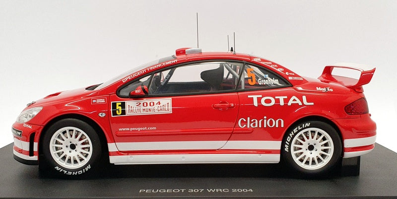 Autoart 1/18 - 80455 - Peugeot 307 WRC 2004 #5 Monte Carlo