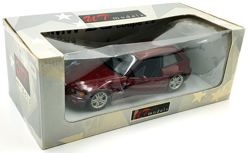 UT Models 1/18 Scale Diecast 20423 - BMW Z3 Coupe 2.8 - Met Red