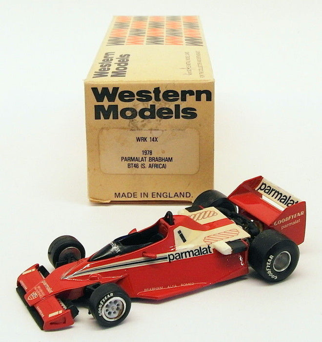 Western Models 1/43 Scale Model Car WRK14X - 1978 Parmalat Brabham BT46 S.Africa