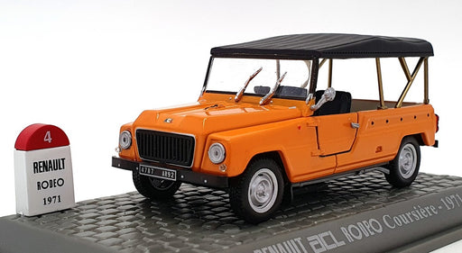Altaya 1/43 Scale 17921K - 1971 Renault Robeo Coursiere - Orange/Black