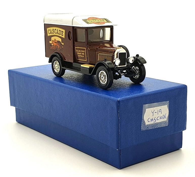 Matchbox 10cm Long Diecast Y-19 - 1929 Morris Light Van - Cascade