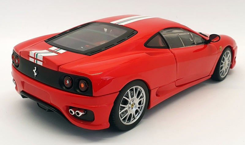Hot Wheels 1/18 Scale Diecast Car - C0407 Ferrari 360 Stradale Rosso Red