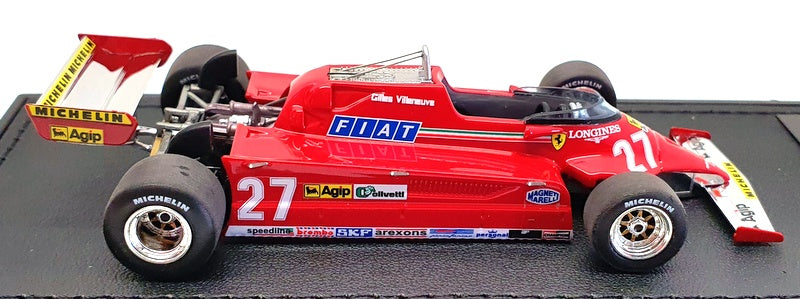 GP Replicas 1/43 Scale GP43-13B - 1981 Ferrari 126 CK #27 Gilles Villeneuve