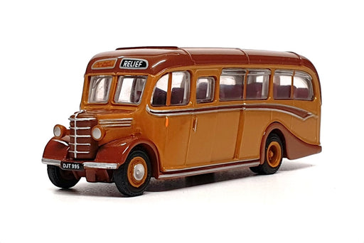 EFE 1/76 Scale Diecast Model 20110 - Bedford OB Coach Relief - Brown