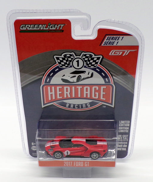 Greenlight 1/64 Scale Model Racing Car 13200-D - 2017 Ford GT - Red #1