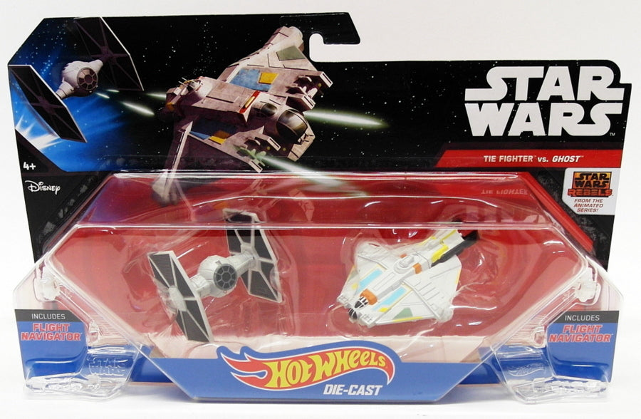 Hot Wheels Diecast DLP58 - Star Wars Tie Fighter v Ghost