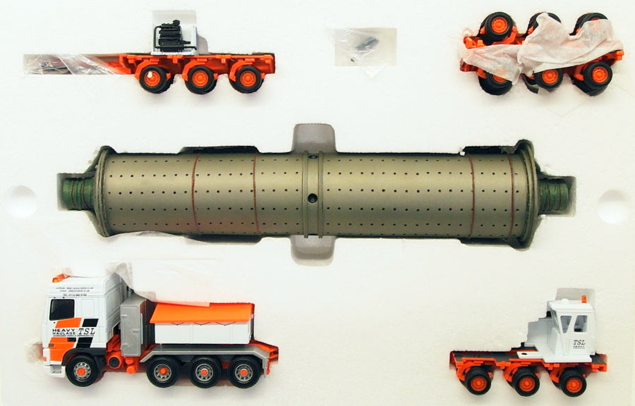 Corgi 1/50 Scale CC13209 - DAF XF Ballasted Tractor Bogies & Load TSL