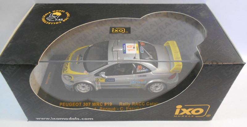 Ixo 1/43 Scale RAM239 PEUGEOT 307 WRC #19 RALLY RACC CATALUNYA 06