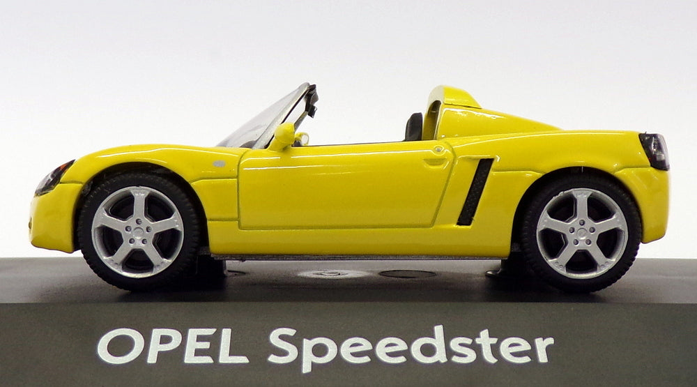 Schuco 1/43 Scale Model Car SC5919A - Opel Speedster - Yellow
